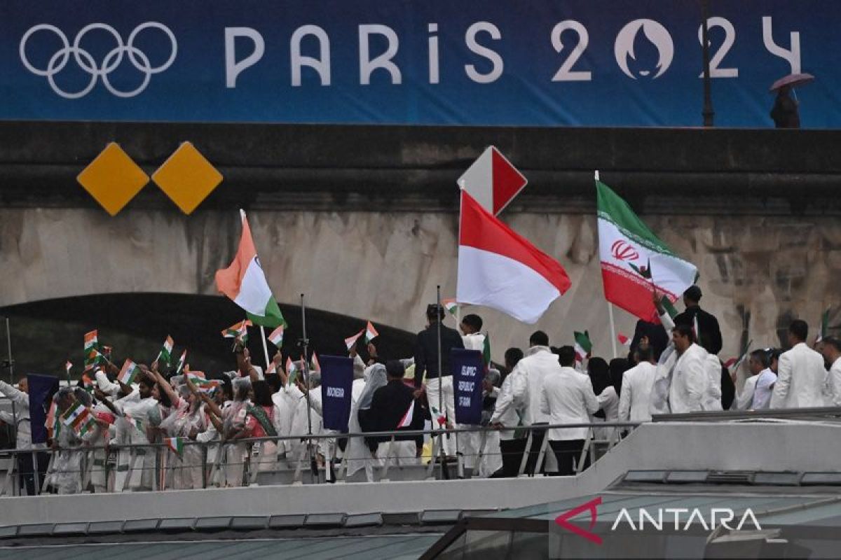 Pembukaan Olimpiade Paris hasilkan 28,6 juta penonton